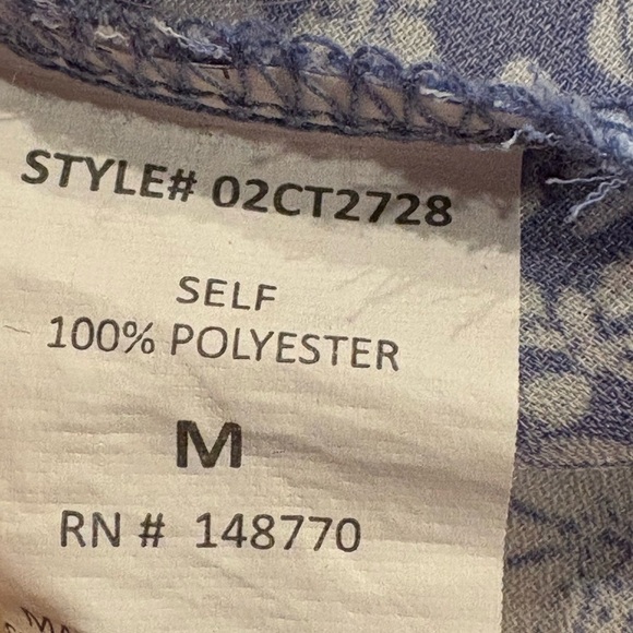 Sienna Sky floral print blouse women’s M - Picture 7 of 11